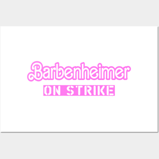 Barbenheimer On Strike X Posters and Art